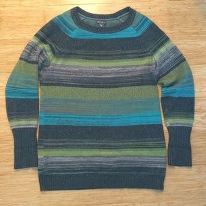 Vintage Eddie Bauer Cotton Stripe Sweater M